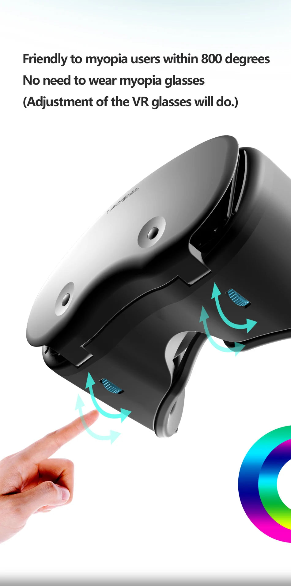 Virtual Reality 3D VR Glasses Smartphone Cell Mobile Goggles Helmet Headset Lenses Device Controller Viar Smart Phone Video Game