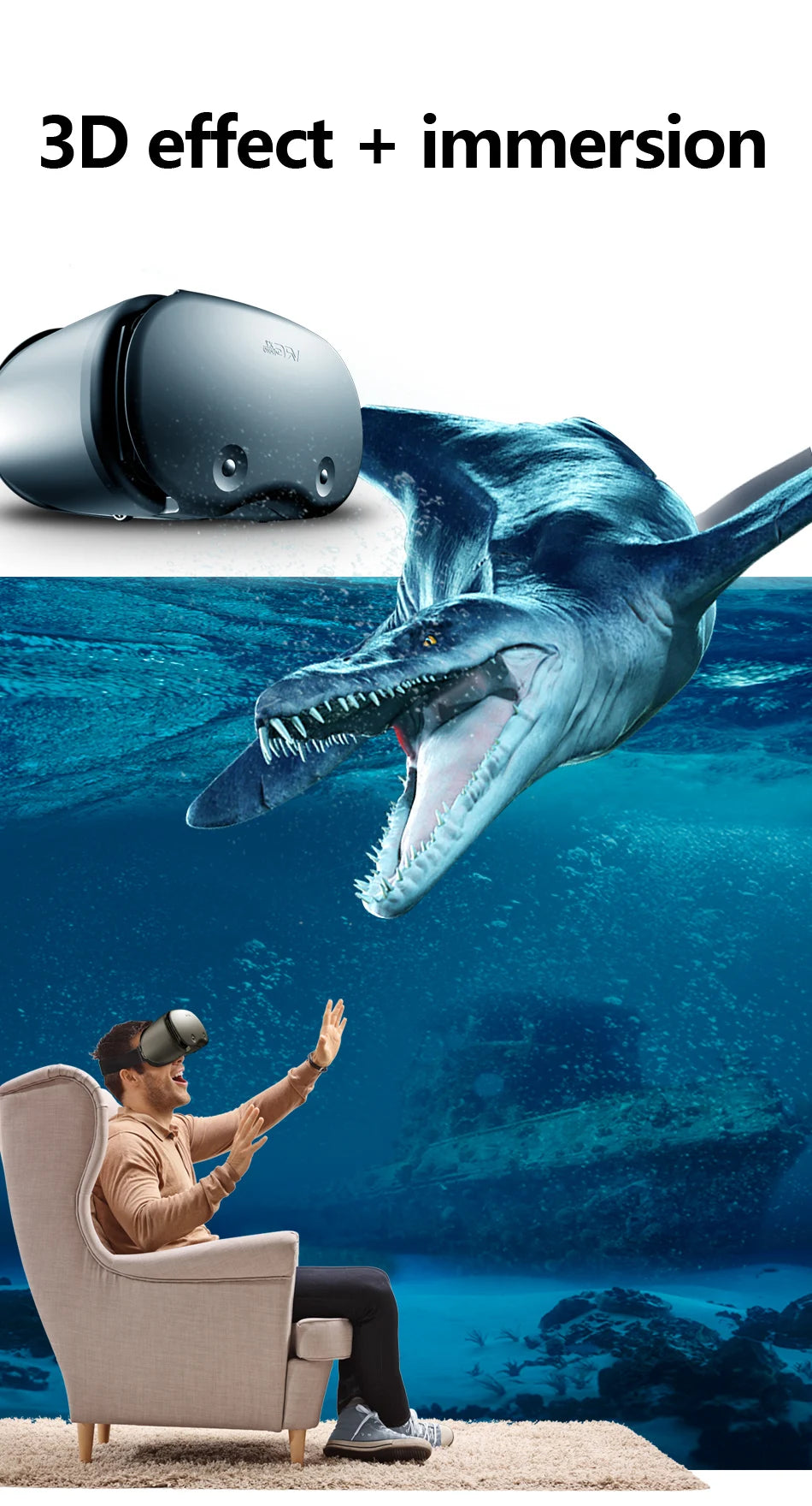 Virtual Reality 3D VR Glasses Smartphone Cell Mobile Goggles Helmet Headset Lenses Device Controller Viar Smart Phone Video Game