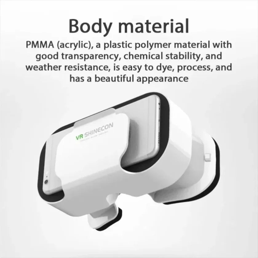 XIKCU VR Glasses 3D Headset Virtual Reality Device Helmet Goggles Lenses Mobile Smartphone Smart Phone Cell Realidade Viar VR