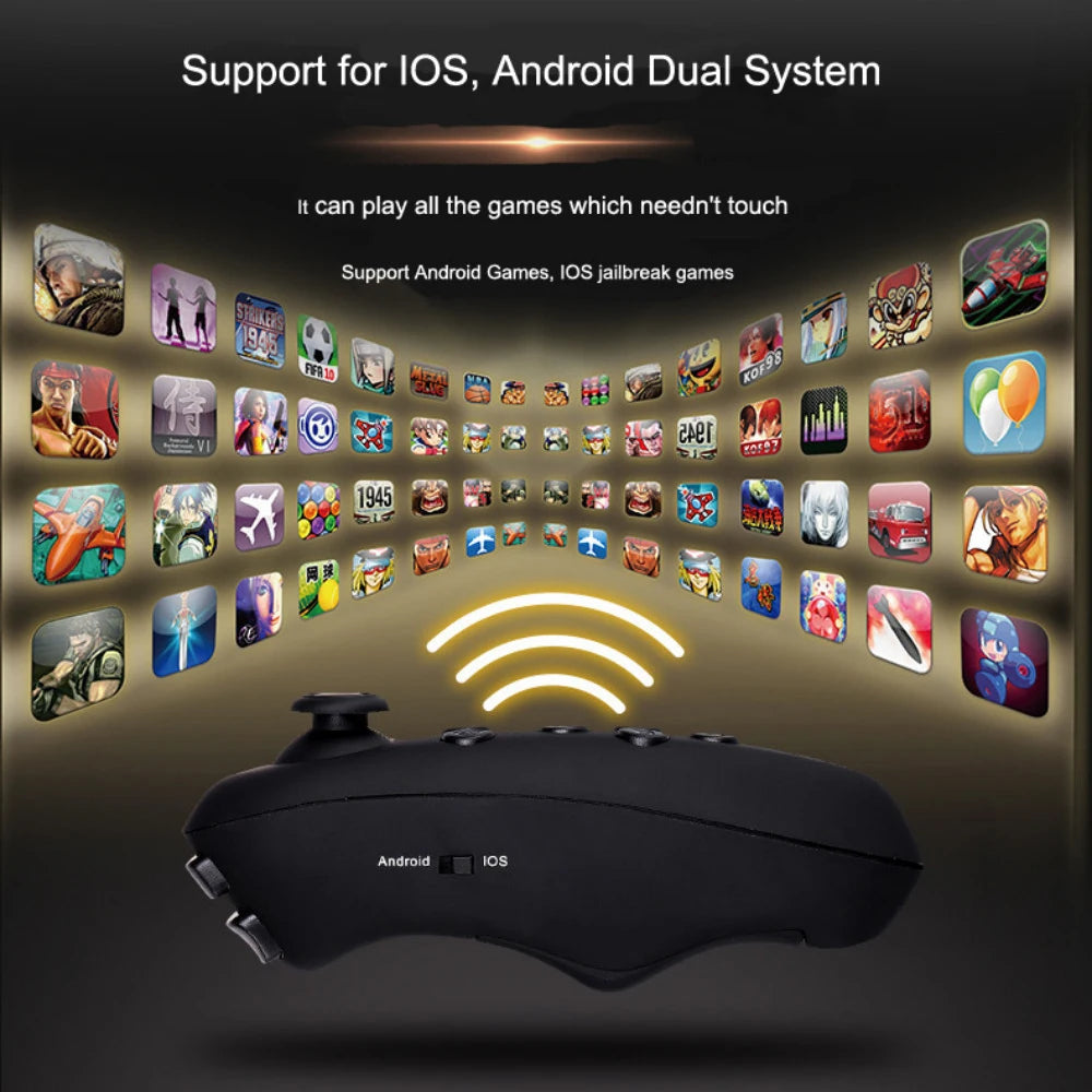 Virtual Reality 3D VR Glasses Headset Phone Viar Device Helmet Lenses Goggles Smart Smartphones Headphone Controller Mobile Game