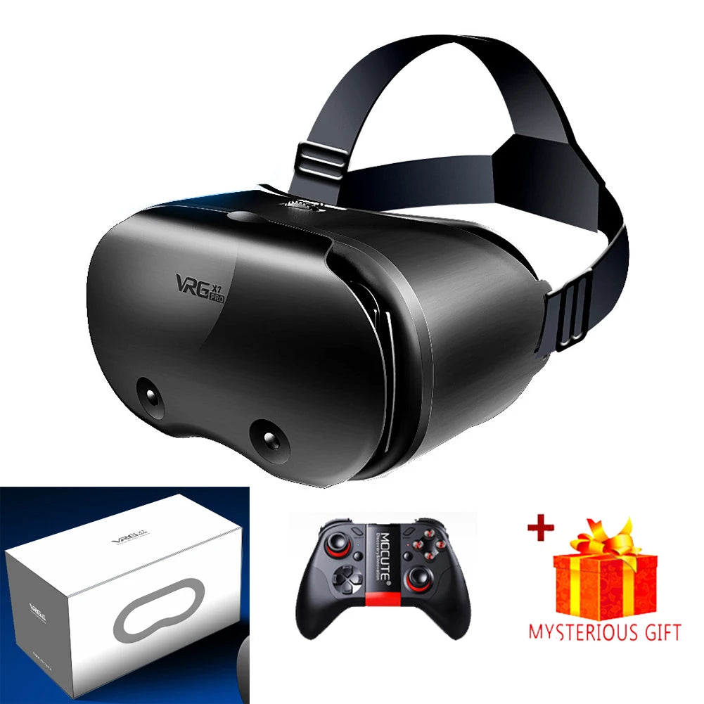 Virtual Reality 3D VR Glasses Smartphone Cell Mobile Goggles Helmet Headset Lenses Device Controller Viar Smart Phone Video Game