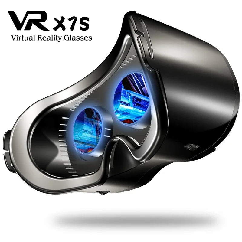 VRG Virtual Reality 3D Glasses 100° Wide-Angle Head Mounted Digital Glasses Compatible With Up To 7-Inch Screen Phones