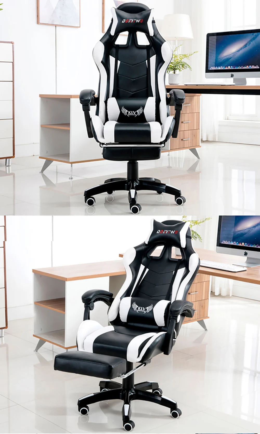Free Shipping Professional Computer Chair LOL Internet Cafe Racing Chair WCG Gaming Chair Office Chair