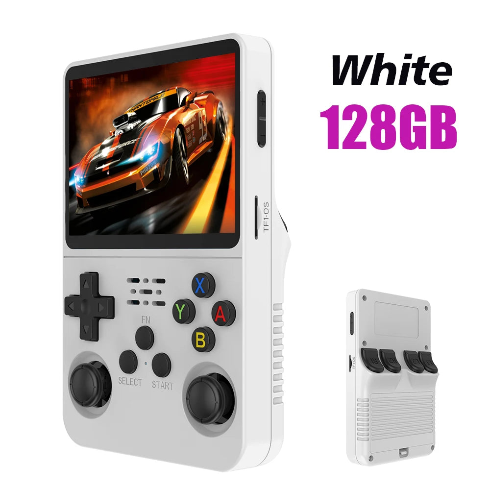 R36S Retro Handheld Video Game Console Linux System 3.5 Inch IPS Screen Portable Pocket Video Player 64GB RG35S Plus 128G Gifts