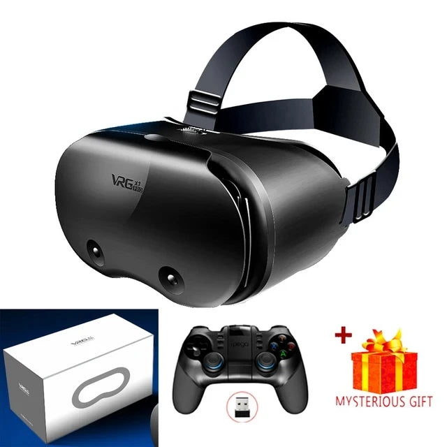 Virtual Reality 3D VR Glasses Smartphone Cell Mobile Goggles Helmet Headset Lenses Device Controller Viar Smart Phone Video Game