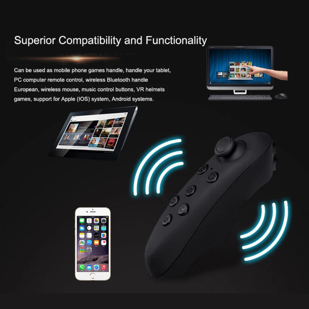 Virtual Reality 3D VR Glasses Headset Phone Viar Device Helmet Lenses Goggles Smart Smartphones Headphone Controller Mobile Game