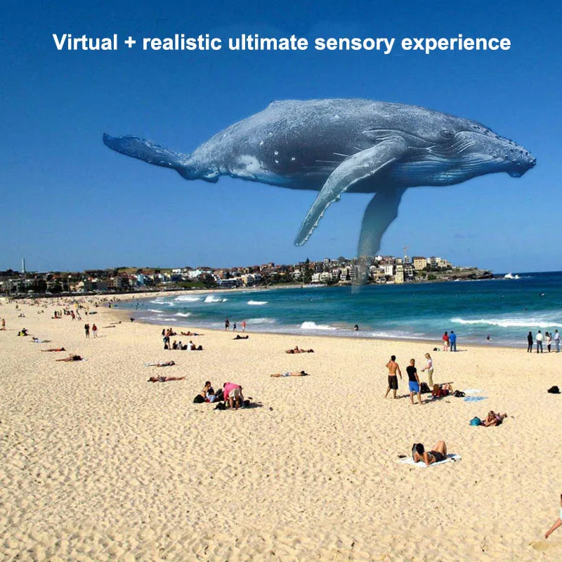 AR Box Holographic Effects Augmented Reality Glasses Smart Helmet 3D Virtual Reality with Control Handle Virtual Reality glasse