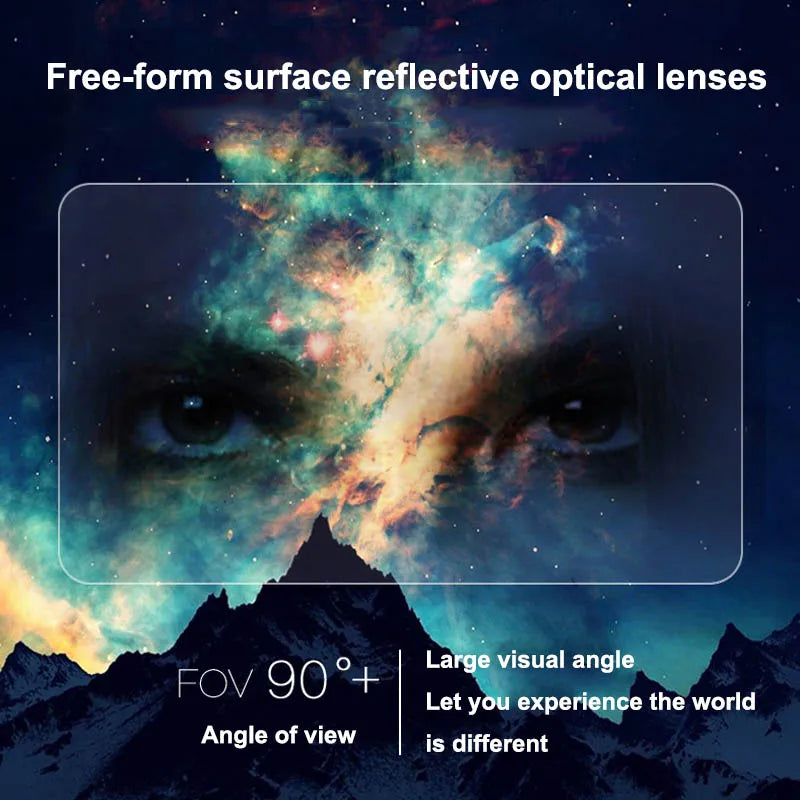 AR Box Holographic Effects Augmented Reality Glasses Smart Helmet 3D Virtual Reality with Control Handle Virtual Reality glasse