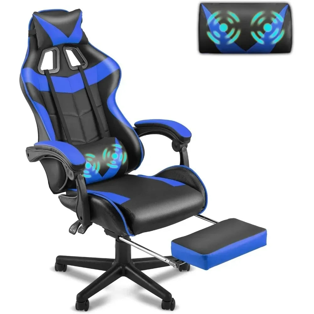 Computer Armchair Girlfriend Computer Gaming Chair Pink Gaming Chair With Footrest Sister Wife and Love (Pink) Desk Gamer Office