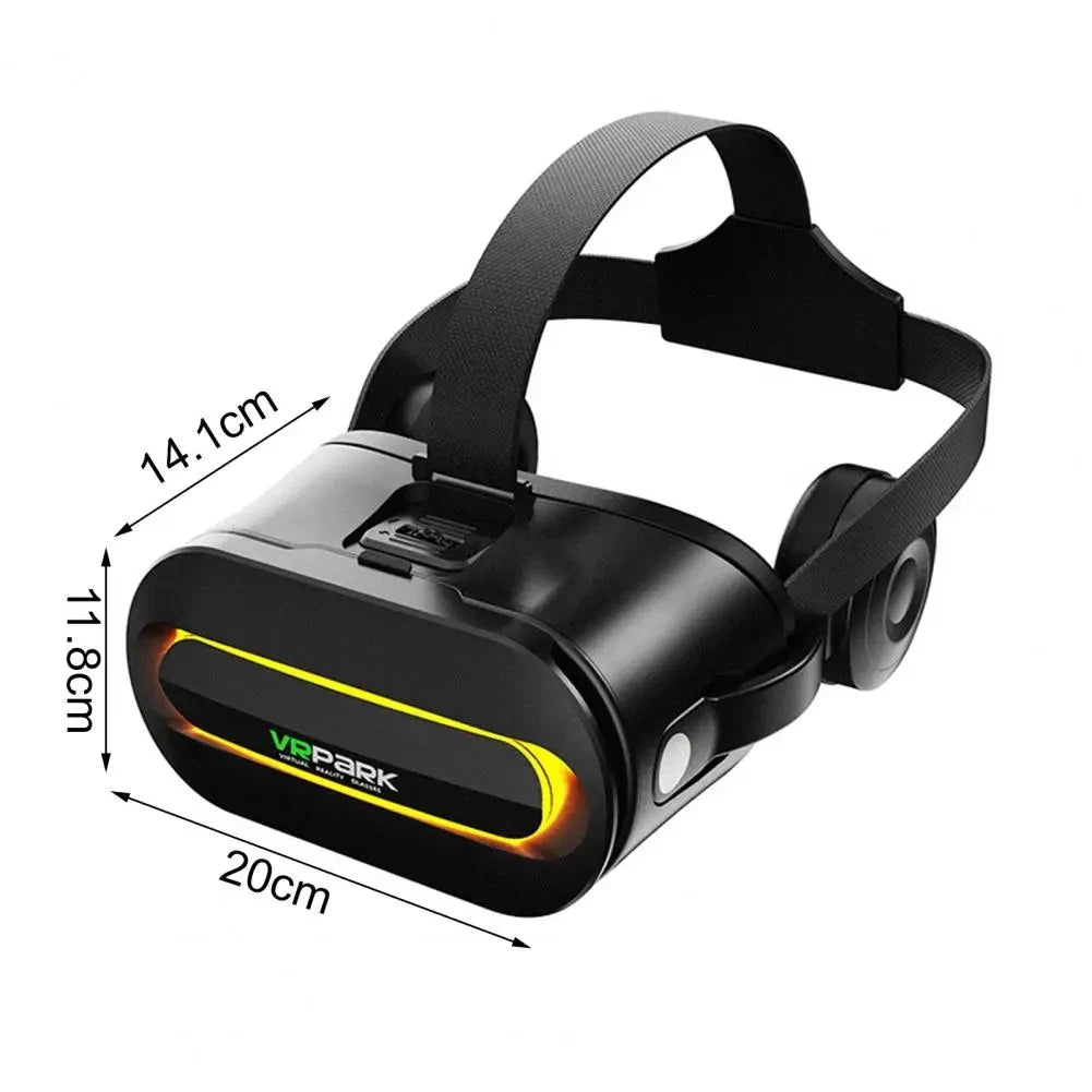 Smart Phone VR Glasses Virtual Reality Headset Bluetooth 3D Devices Headphones Helmet Goggles Lenses Smartphone Mobile Cell Viar